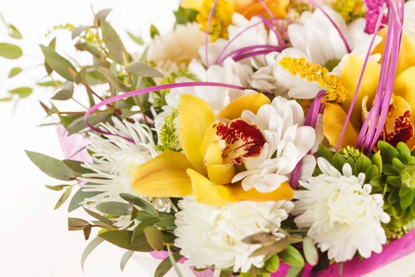 Close Beautiful Nice Flowers — Stock Photo, Image