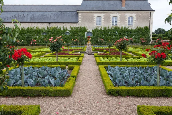 Kuchnia Chateau Villandry Loire Valley Francja — Zdjęcie stockowe