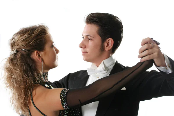 Dansçı Balo Salonu Dans Çift Tango Ortakları Dans — Stok fotoğraf