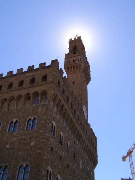 Vista Antigua Arquitectura Ciudad Florencia Italia — Foto de Stock