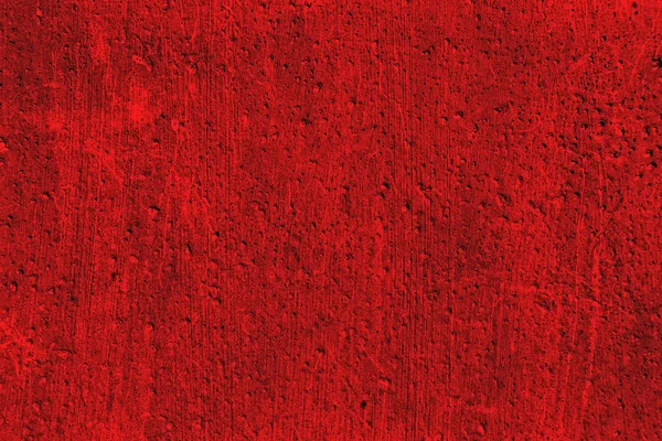 Grunge Cemento Yeso Pared Hormigón Textura Color Rojo Con Arañazos —  Fotos de Stock