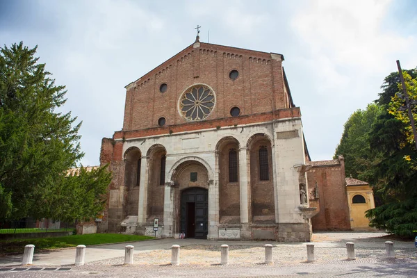 Padova Italië Augustus Weergave Van Kerk Van Eremitani Augustus 2014 — Stockfoto