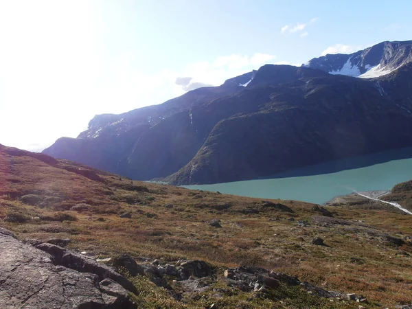 Vedere Din Peisajul Norvegiei — Fotografie, imagine de stoc