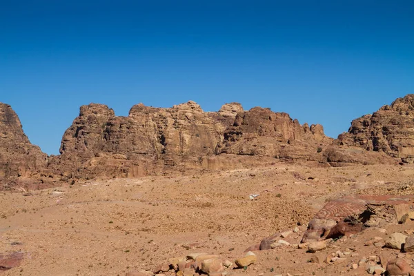 Paisaje Petra Jordania — Foto de Stock