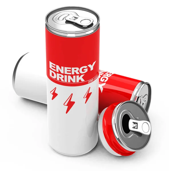 Generiertes Bild Von Einigen Energy Drinks — Stockfoto