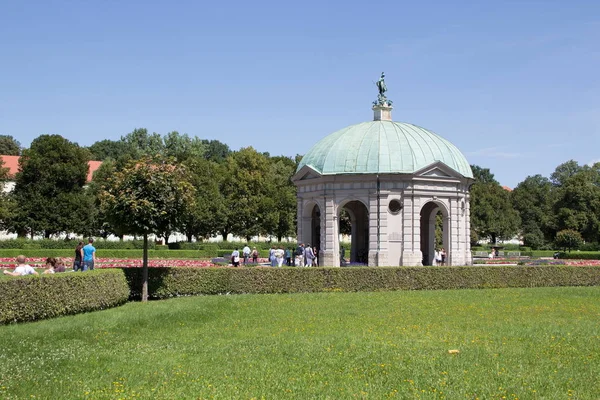 Parque Histórico Munich Hofgarten Jardín Residencia Munich — Foto de Stock