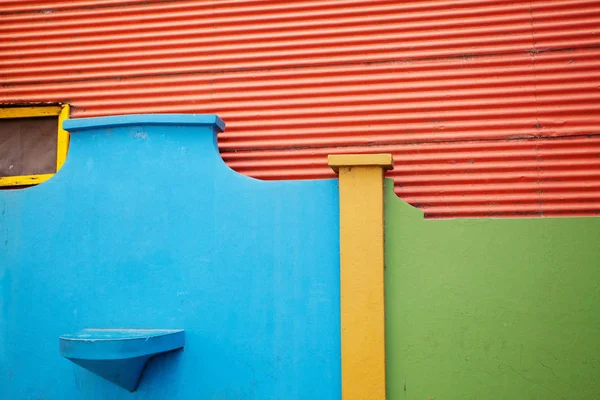 Los Coloridos Edificios Boca Buenos Aires Argentina — Foto de Stock