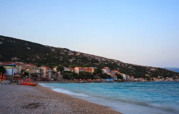 Weergave Van Baska Eiland Krk Dalmatië Kroatië — Stockfoto