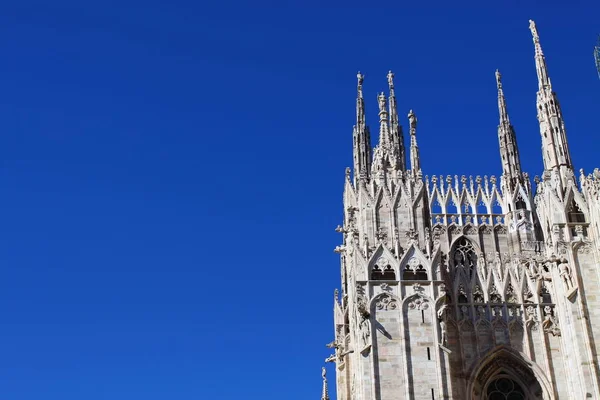 Duomo Milano Gothic Cacathedral Church Milan Italy — стокове фото