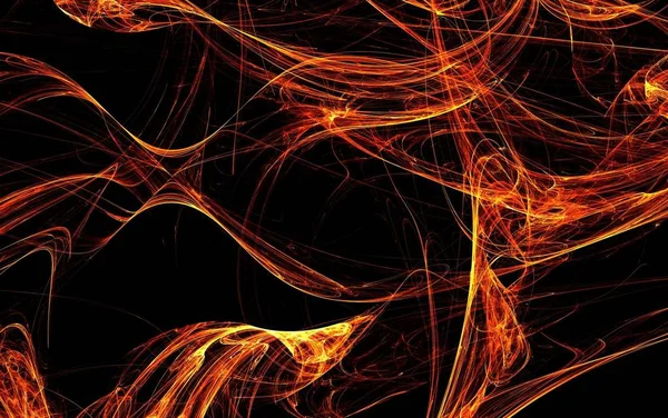 Illustrazione Uno Sfondo Fuoco Astratto — Foto Stock