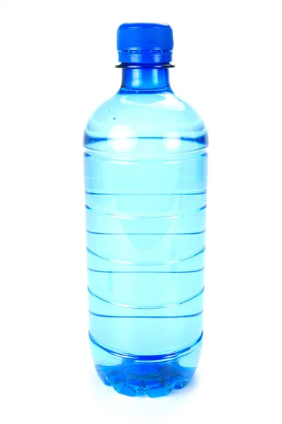 Butelka Wody Pitnej Izolowana Białym Tle — Zdjęcie stockowe
