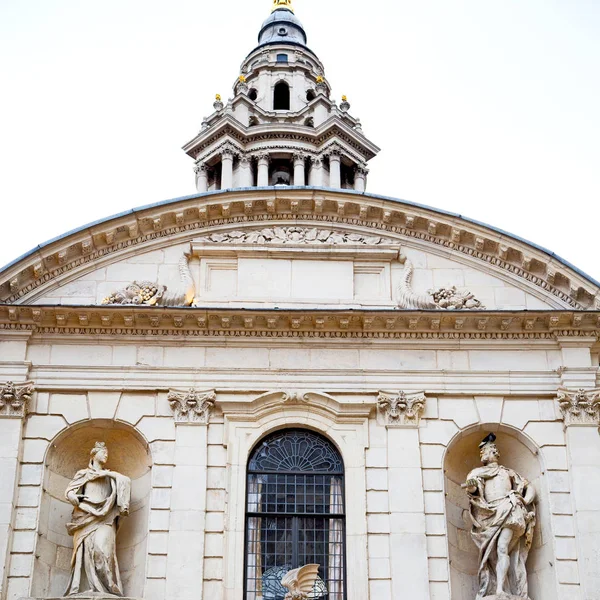 Marmer Standbeeld Oude Stad Van Londen — Stockfoto