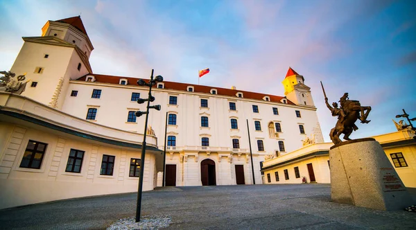 Krásné Bratislavský Hrad Slovensku — Stock fotografie