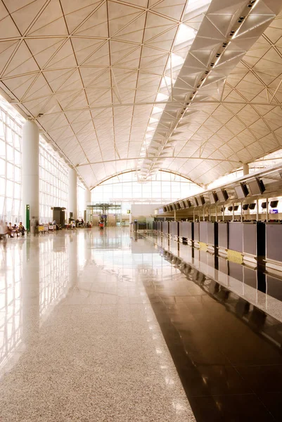 Sala Del Aeropuerto Internacional Hong Kong — Foto de Stock