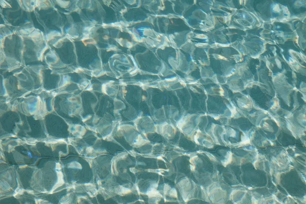 Turkos Vattenytan Swimmingpool — Stockfoto