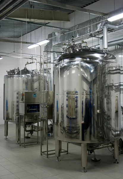 Sistema Automático Filtragem Água Uma Fábrica Farmacêutica — Fotografia de Stock