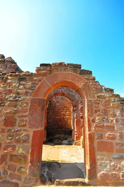 Tiro Del Castillo Luetzelburg Uno Los Castillos Medievales Más Importantes — Foto de Stock