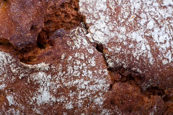 Macro Detalle Una Barra Pan —  Fotos de Stock