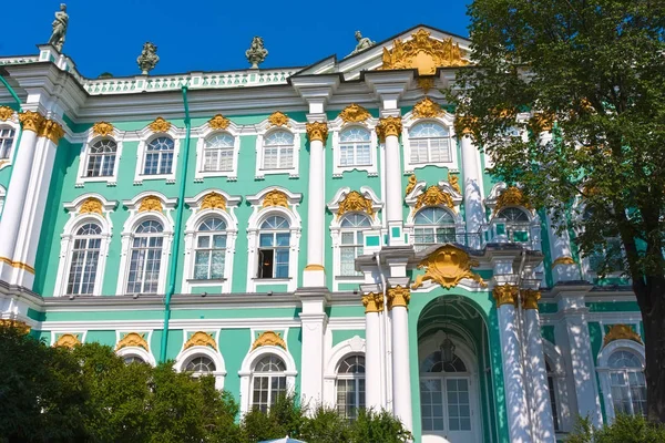 Museo Del Hermitage Palacio Invierno Los Reyes Rusos San Petersburgo — Foto de Stock