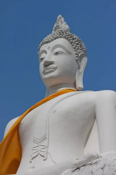 Buda Província Watyaichaimongkol Ayutthaya Tailândia — Fotografia de Stock