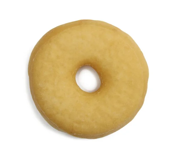 白い背景に分離ジューシーな丸いドーナツ — ストック写真