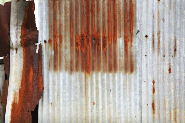 Textura Fondo Zinc Oxidado —  Fotos de Stock