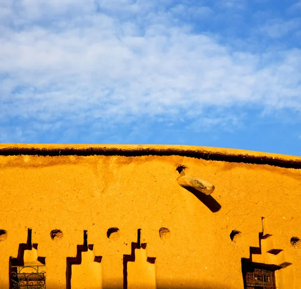 Estação África Morocco Antigo Contruction Aldeia Histórica — Fotografia de Stock