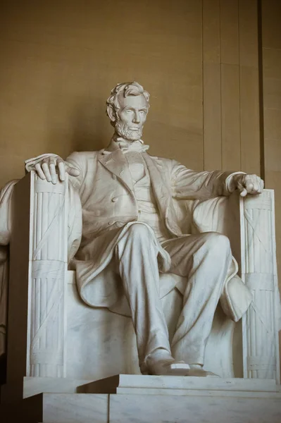 Abraham Lincoln Memoriale Washington 2008 — Foto Stock