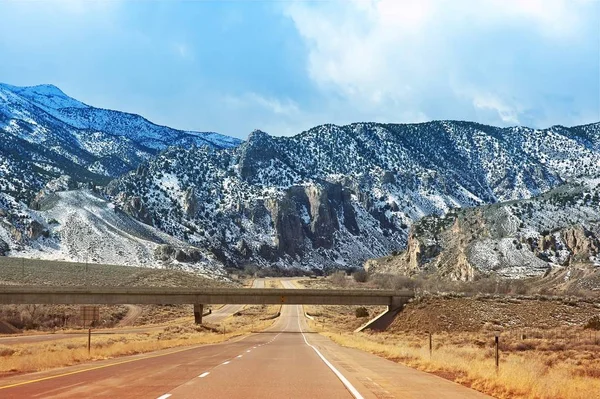 Auto Estrada Utah Perto Beaver Utah Utah Eua — Fotografia de Stock