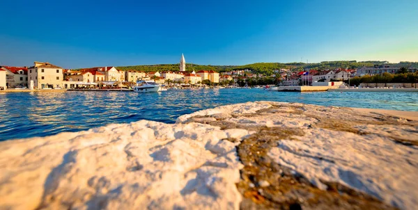 Supetar Vista Mar Isla Brac Dalmacia Croacia —  Fotos de Stock