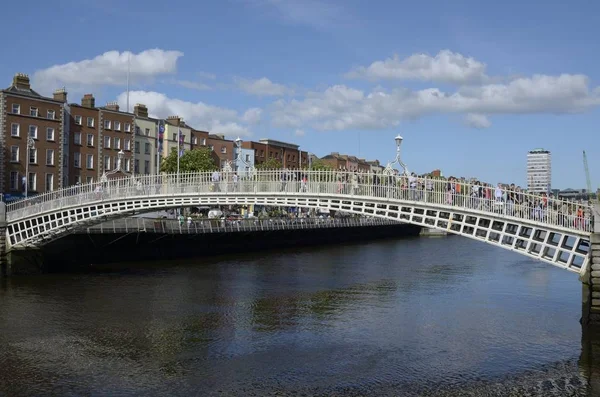 Красива Сцена Дубліні Гарна Столиця Iteland — стокове фото