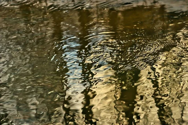 Abstract Reflections Water Surface — Stock Photo, Image