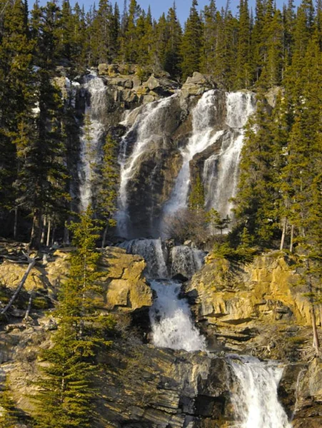 Vue Panoramique Cascade Étonnante — Photo