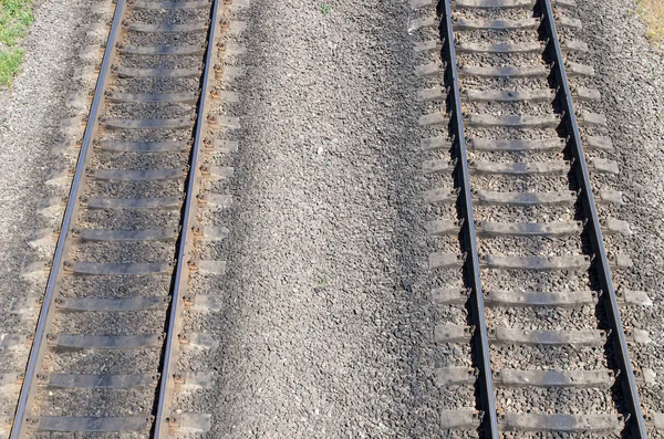 Two Railroad Transport Travel — Stock Photo, Image