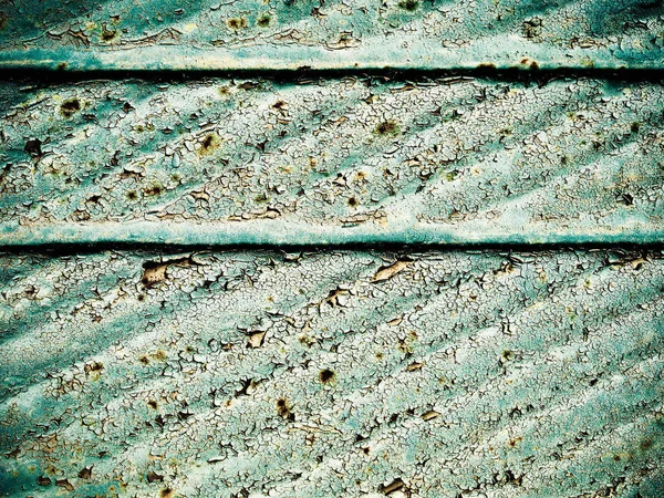 Chapa Metálica Abstracta Oxidada Pintura Descascarada — Foto de Stock