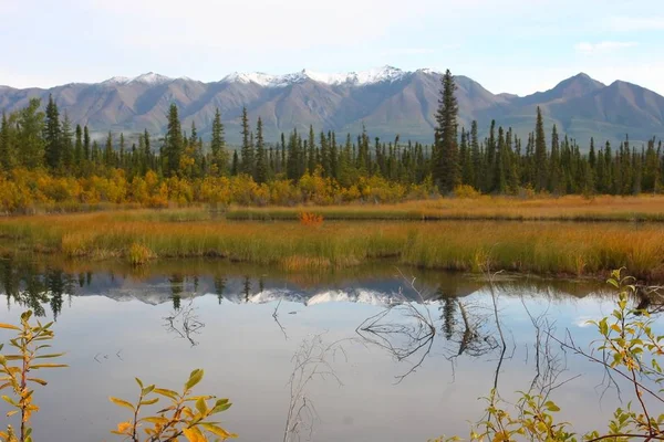 Заснована 1980 Алясці Національний Інтерес Земель Збереження Закону Wrangell Санкт — стокове фото
