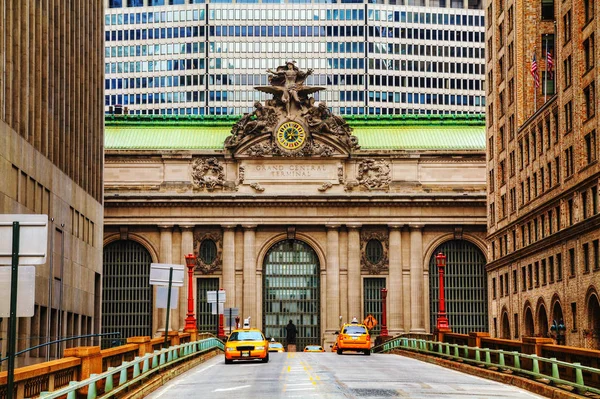 Grand Central Terminal Viaduc Och Gamla Entré New York — Stock fotografie