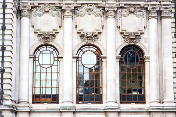 Oude Windon Engeland Londen Baksteen Glas Muur — Stockfoto