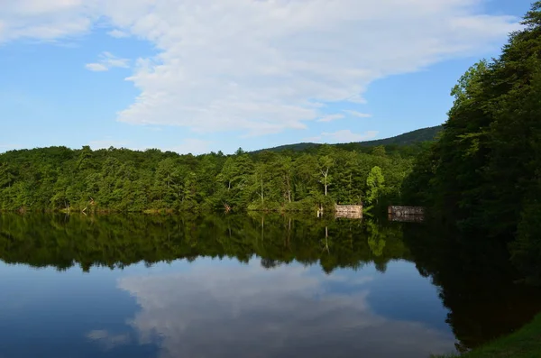 Ein Kleiner See Hangrock State Park Norden Carolina — Stockfoto