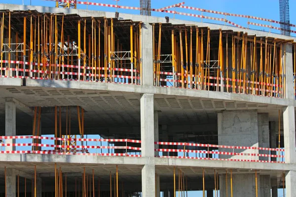 Blick Auf Die Baustelle Bei Tag — Stockfoto