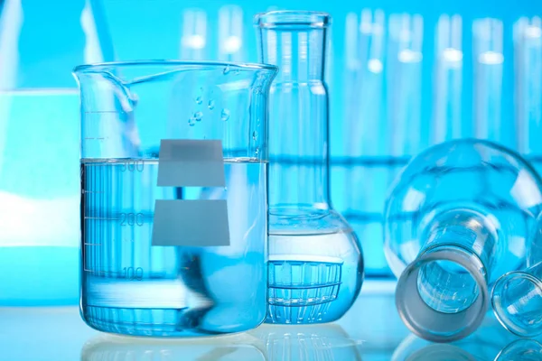 Kutatás Kísérletek Fényes Modern Kémiai Koncepció — Stock Fotó