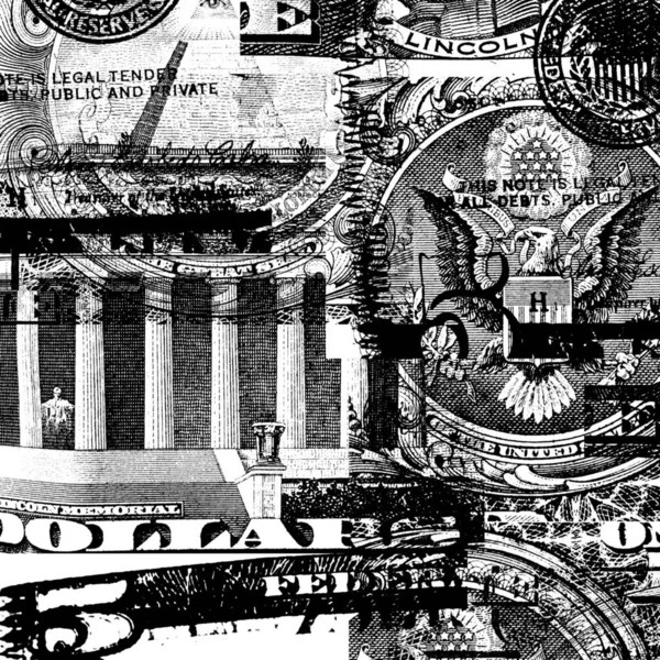 米ドルのクローズアップショット — ストック写真