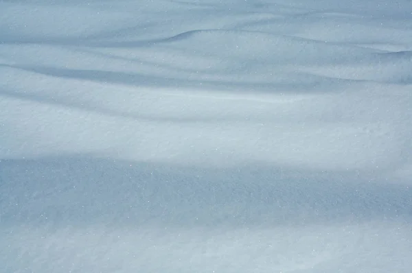 Sombra Ligera Textura Sobre Nieve Deriva — Foto de Stock