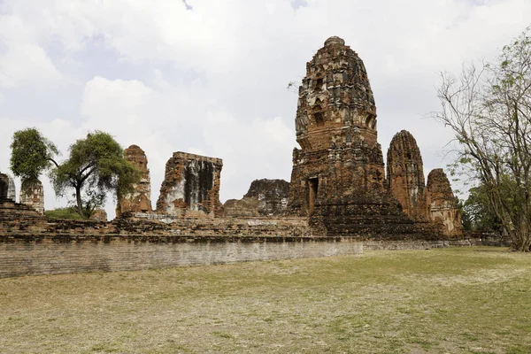 Wat Mahathat Ayutthaya Tailandia — Foto de Stock