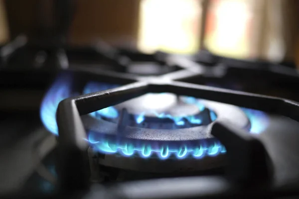 Печь Газовым Пламенем — стоковое фото