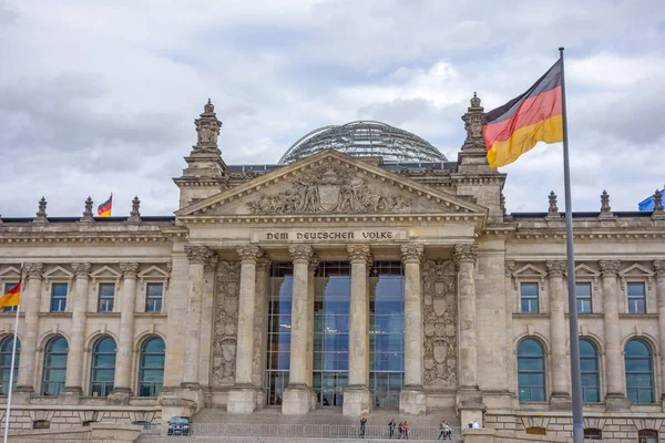 Berlín Alemania Octubre 2013 Edificio Del Parlamento Del Reichstag Alemán — Foto de Stock