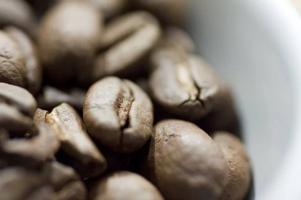 Coffee Beans Background Close Shot — Stock Photo, Image