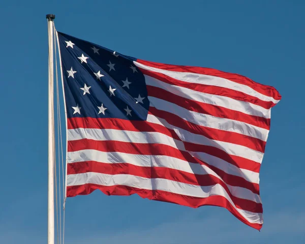 1812 Flag Flying Mchenry — Stock Photo, Image