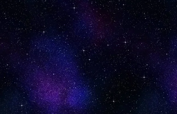 Gran Imagen Del Espacio Cielo Nocturno Estrellado — Foto de Stock