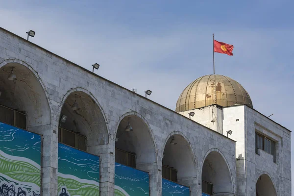 Hlavní Náměstí Ala Příliš Biškek Kyrgyzstán — Stock fotografie